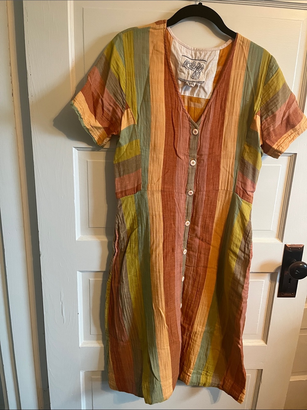 Ace & Jig dress in Sorbet
